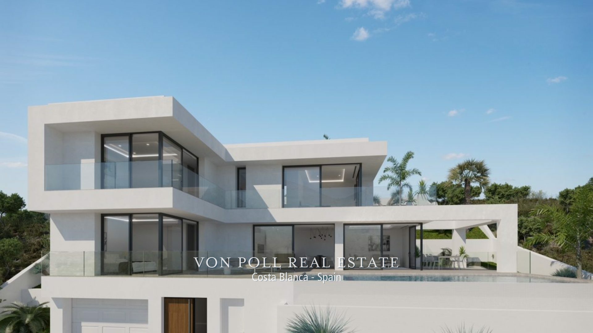 Modern villa project in Calpe