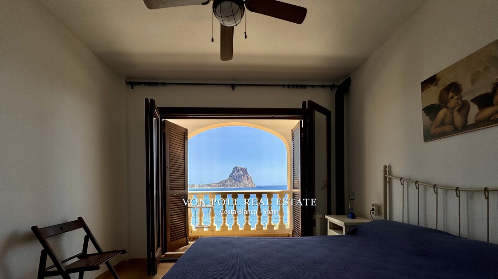 Villa mediterránea en primera línea con vistas al mar en Calpe